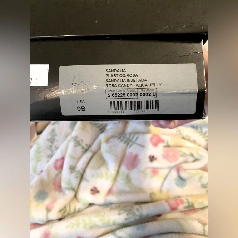 👡NIB Aqua Jelly Block Heel Slide Sandals👡 - Picture 9 of 9